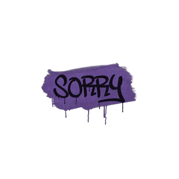 Sealed Graffiti | Sorry (Monster Purple)